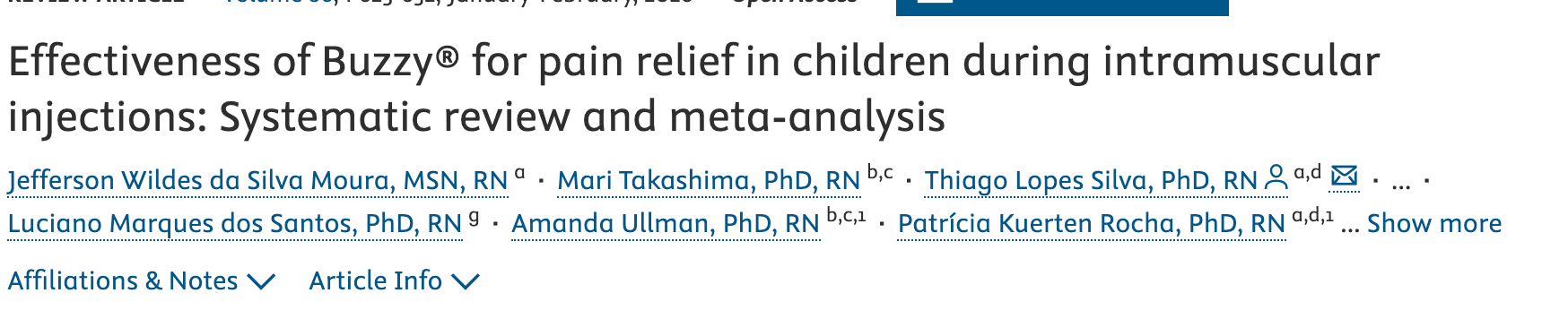 Buzzy® for Kids’ Injections: Does Vibration + Cold Actually Reduce Pain? Buzzy® for Kids’ Injections: Does Vibration + Cold Actually Reduce Pain?